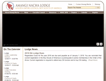 Tablet Screenshot of amanginacha.org